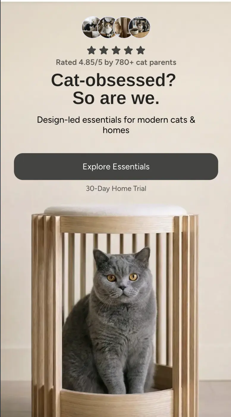 TokiPaw landing-page hero
