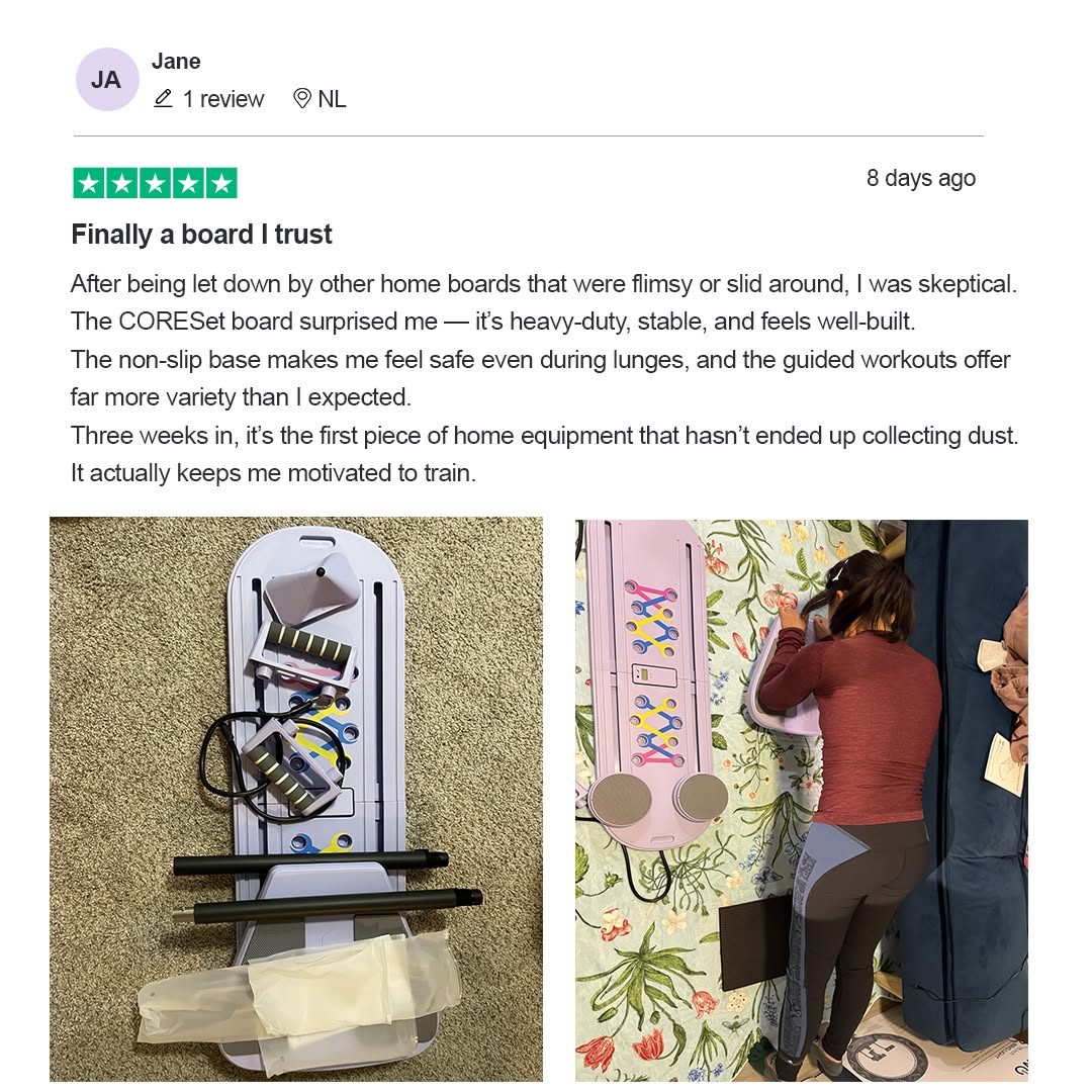 CORESet customer proof ad