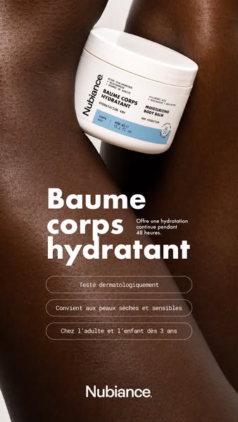 Nubiance premium body-balm ad