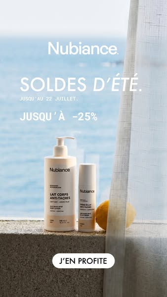 Nubiance summer offer ad